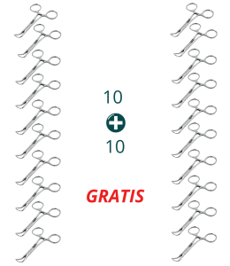 Spinak do serwet BACKHAUS 13cm  10 + 10 GRATIS