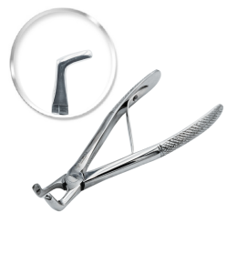 Kleszcze do ekstrakcji wygięte BERGE PLUS