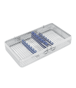Kosz dentystyczny kaseta do sterylizacji na 7 szt. narzędzi 20cm x 11cm x 3,5cm