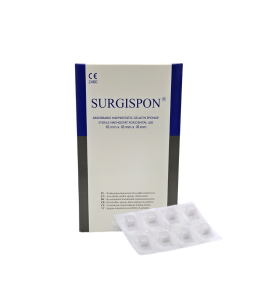 Surgispon dental 1x1x1cm - kolagenowy środek hemostatyczny 32 szt.