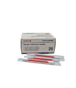 Wskaźnik do wybarwiania płytki nazębnej 25 szt.