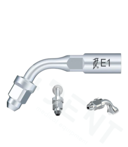 Tip e1 - końcówka endo-chuck 120° do skalera