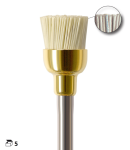 Szczoteczka nylonowa pokryta węglikiem krzemu duży kielich