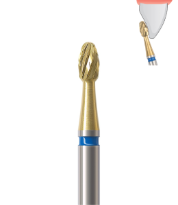  Wiertło tytanowe do usuwania kleju ortodontycznego piłka footbolowa kątnica