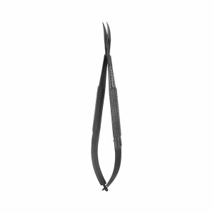 NOŻYCZKI MIKROCHIRURGICZNE WESTCOTT - Czarna ceramika, wygięte, dł. 14.5 cm, TC