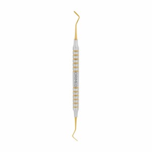 NAKŁADACZ STOMATOLOGICZNY SZTYWNY TiN - Szer. 1.6 mm x 1.6 mm, uchwyt typ G-Ergo""