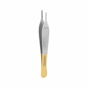 PĘSETA CHIRURGICZNA ADSON - Prosta, ząbki 1x2, dł. 12 cm, TC