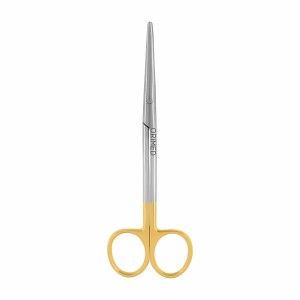 NOŻYCZKI PREPARACYJNE METZENBAUM - Tępo-tępe, proste, dł. 14.5 cm, TC