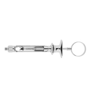 KARPULA STOMATOLOGICZNA Z ASPIRACJĄ - Typ Euro, do aplikacji znieczulenia poj. 1.8 ml, ząbki pokryte czarną ceramiką