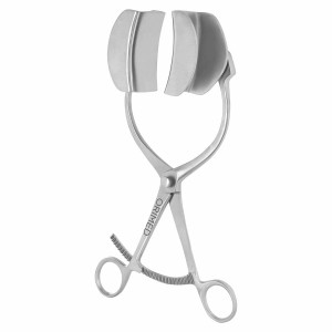 Rozwieracz do ran COLLIN - Samozaciskowy, max rozw. 100 mm, łyżki wym. 35x60 mm, dł. 23 cm