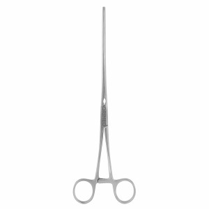 Kleszczyki jelitowe KOCHER - proste, dł. 24.5 cm