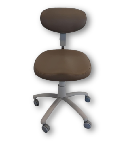 Krzesło medyczne profilowane z oparciem – regulowane, ergonomiczne GRAVEL 1.png