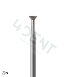 Wiertło diamentowe 808 EDENTA odwrócony stożek turbina