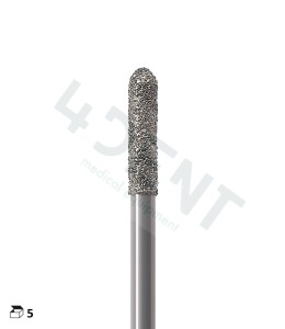 Wiertło diamentowe 878 EDENTA zaokrąglony walec turbina